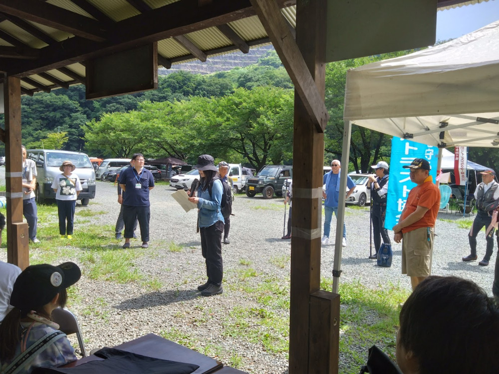 令和7年度　上下流域自治体交流事業（神奈川県）中道志川の青野原ではこんなこともしています。