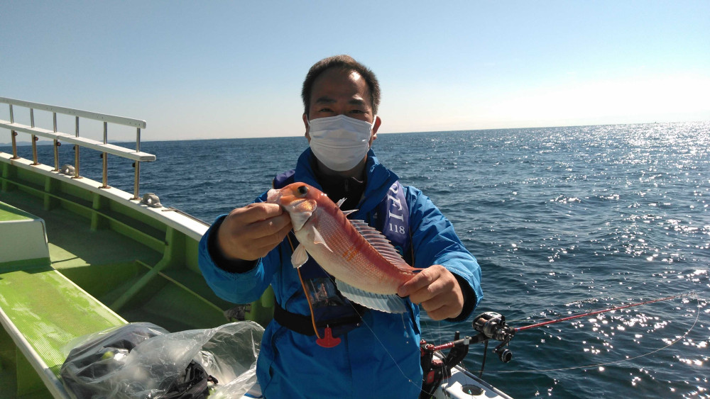 📸🎣（２０２１年）令３年１０月２４日（日）　平塚港　庄治郎丸　【アマダイ】